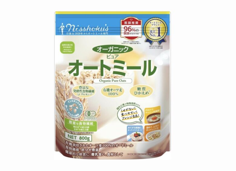 日食オーガニック ピュアオートミール