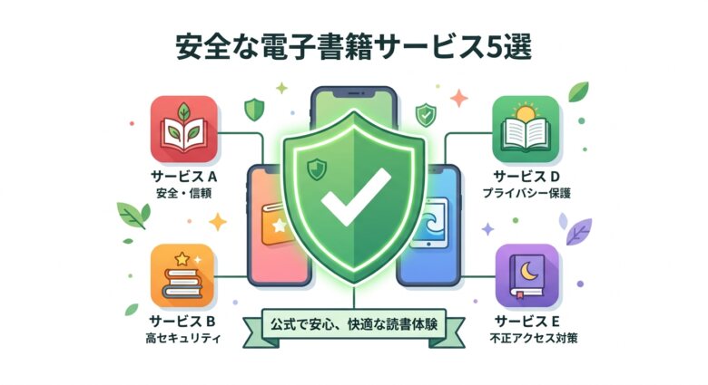 漫画ロウプラスの代わりに使える安全な漫画アプリ5選