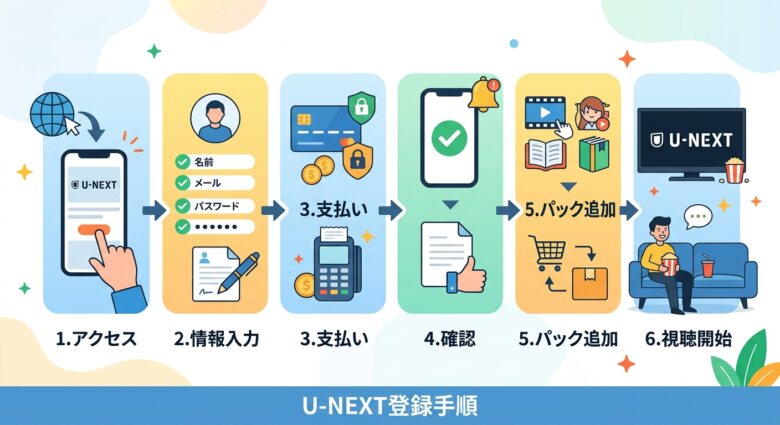 プレミアリーグをU-NEXTで視聴する登録手順をわかりやすく解説