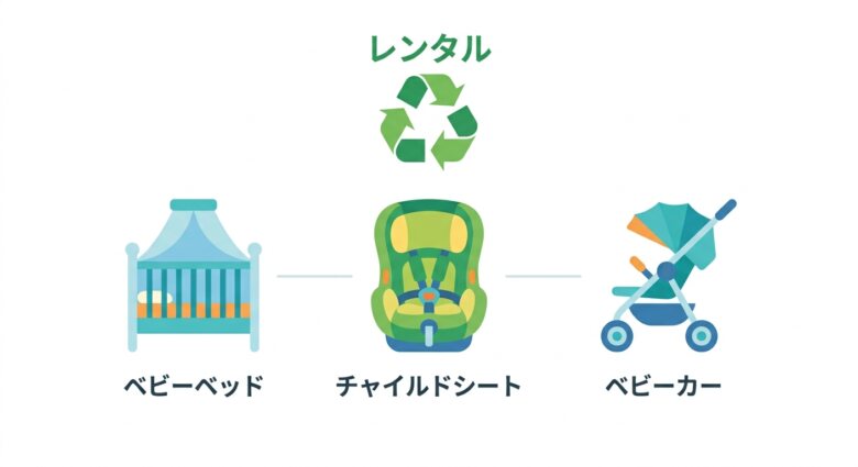 ベビー用品レンタルのメリット4選