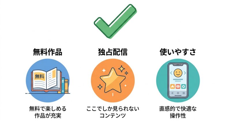 ピッコマの良い評判・口コミ|3つのメリット