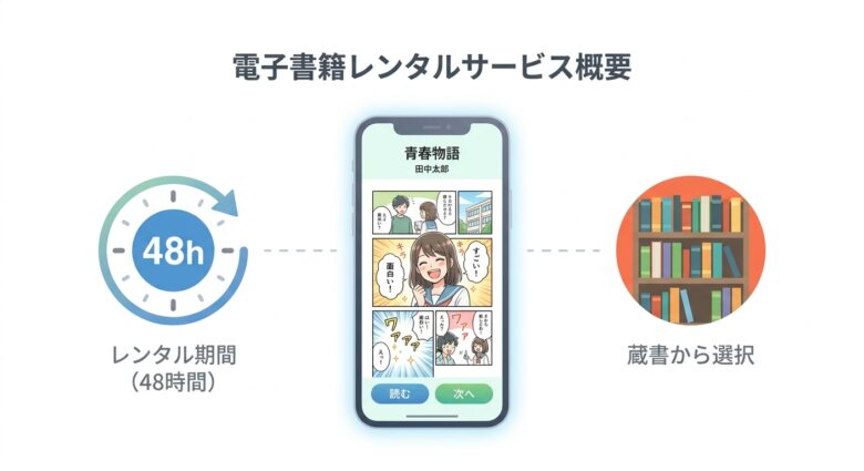 Renta!(レンタ)とは?電子書籍レンタルサービスの評判を調査