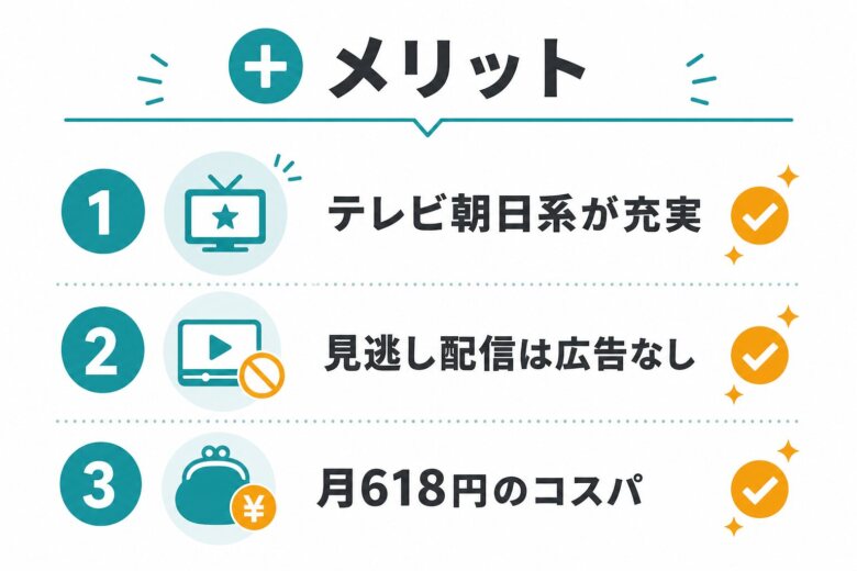 TELASAの良い評判・口コミ 3つのメリット